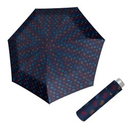 Mini Light Emotion blue - składany parasol damski
