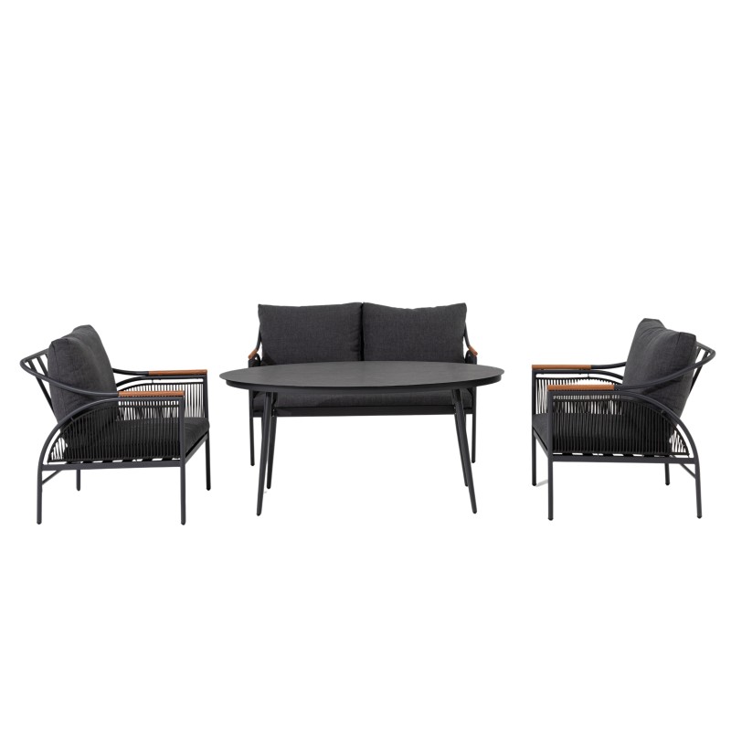 EXPERT antracyt - luksusowy narożnik - 2. jakośc (N405)