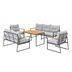 EXPERT antracyt - luksusowy narożnik - 2. jakośc (N405)