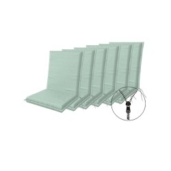 ART 4044 niska - zestaw 6 sztuk - poduszek na fotele i krzesła