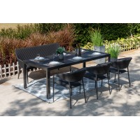 PARIS LIKA-TEX® szary - luksusowe krzesło ogrodowe