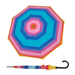 Fibre Flex Long AC Happy pink - goły parasol damski do strzelania