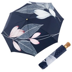 Doppler Bellino gold glänzend, Fragil w pełni automatyczny luksusowy parasol